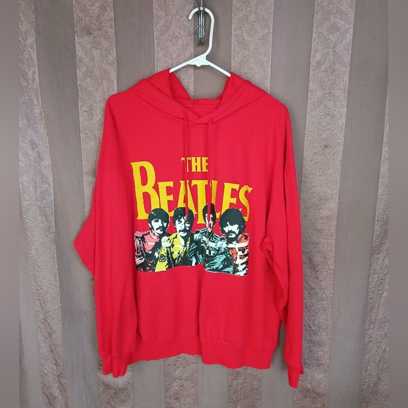 The Beatles Tops - 💎 The Beatles Women's Top Pullover Sweatshirt Hoodie Band Printed #0160